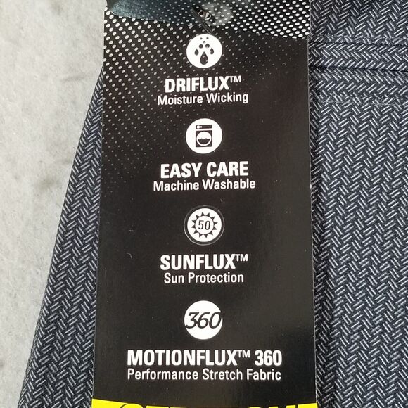 PGA golf pants men's 32x30 gray Dri-Fit Flex stretch Outdoor Sports NEW - Picture 12 of 14